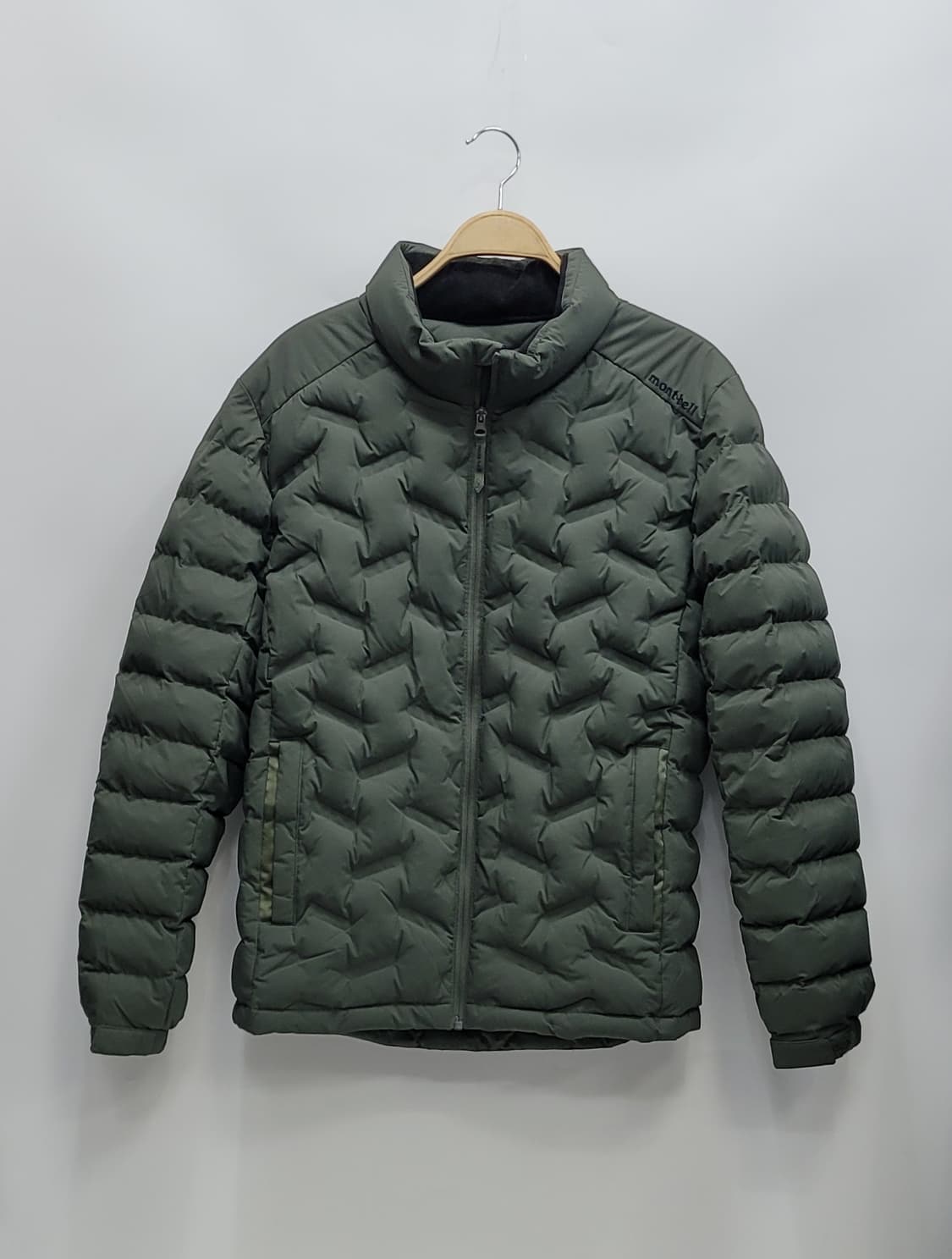 (새상품급) 몽벨 튜브 테크 신클라우드 패딩 자켓 / 남 100 카키그린 상품이미지1