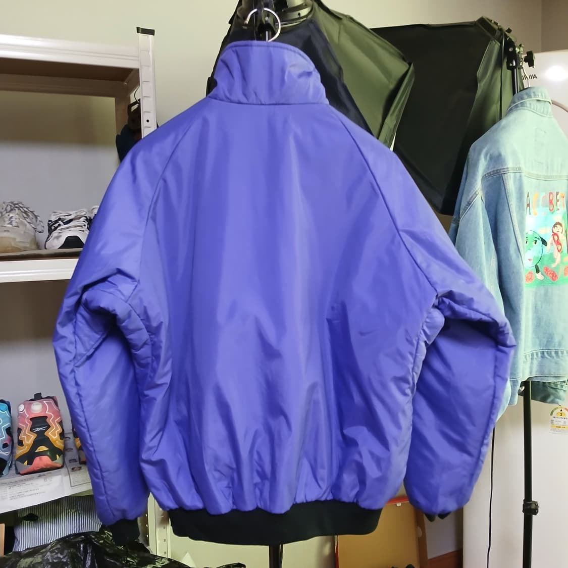 Columbia 컬럼비아 양면 점퍼 나일론 자켓 패딩 콜롬비아 상품이미지4