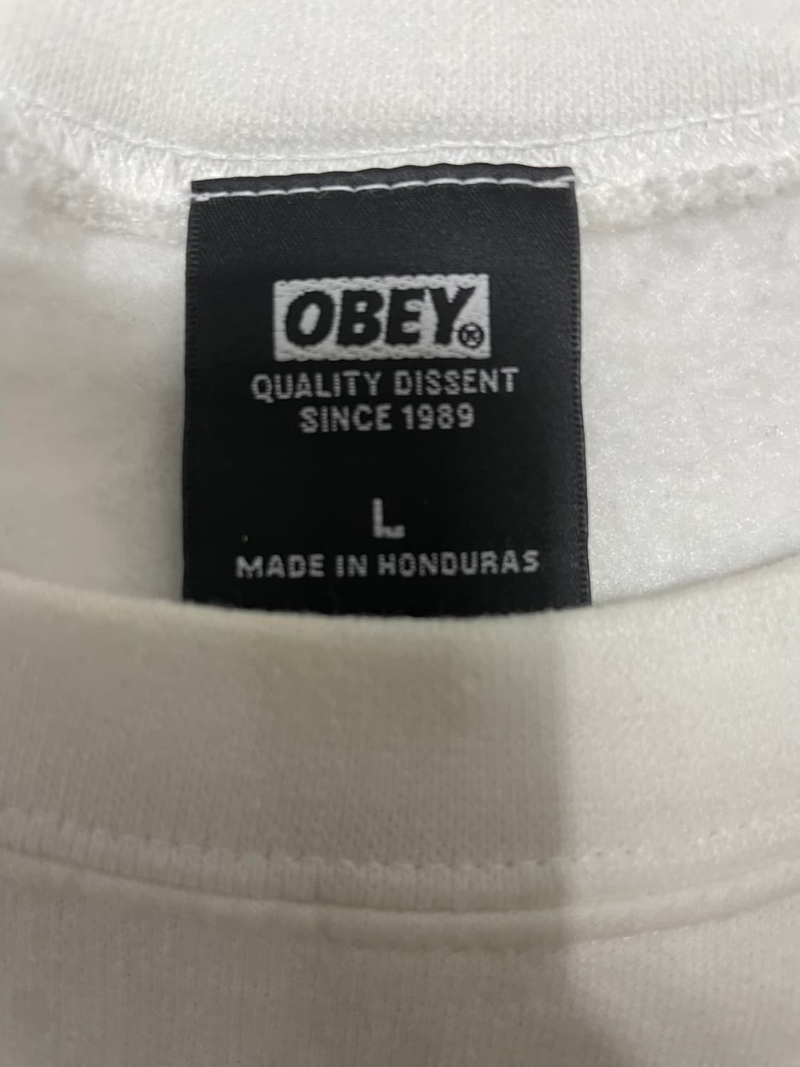 OBEY - 프린팅 맨투맨 (L-XL 추천) 상품이미지3