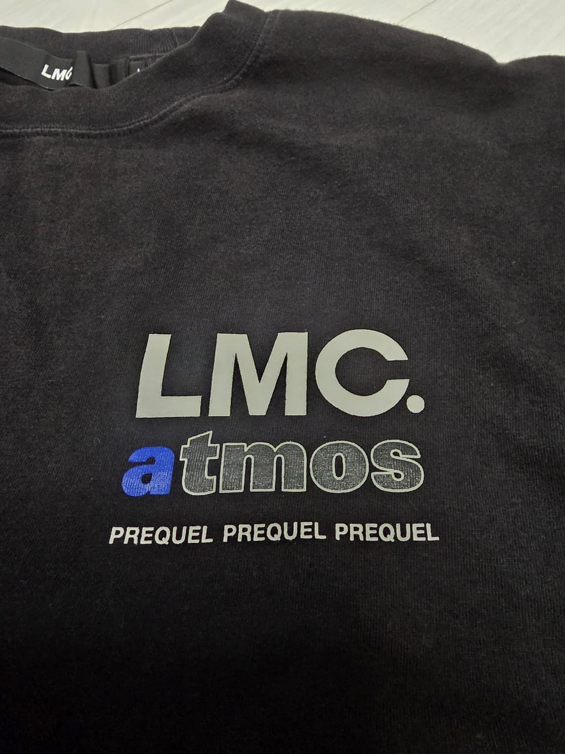 LMC 아트모스 콜라보 롱슬리브 라지 블랙 L 상품이미지6