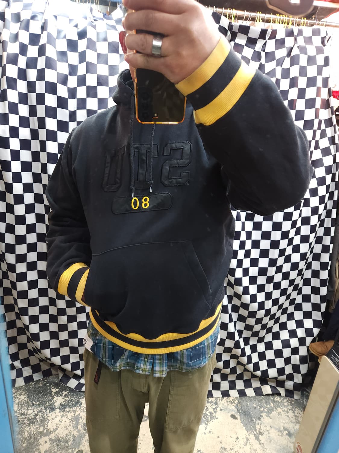 스투시 90s STU 자수로고 배색 기모후드티

 상품이미지9