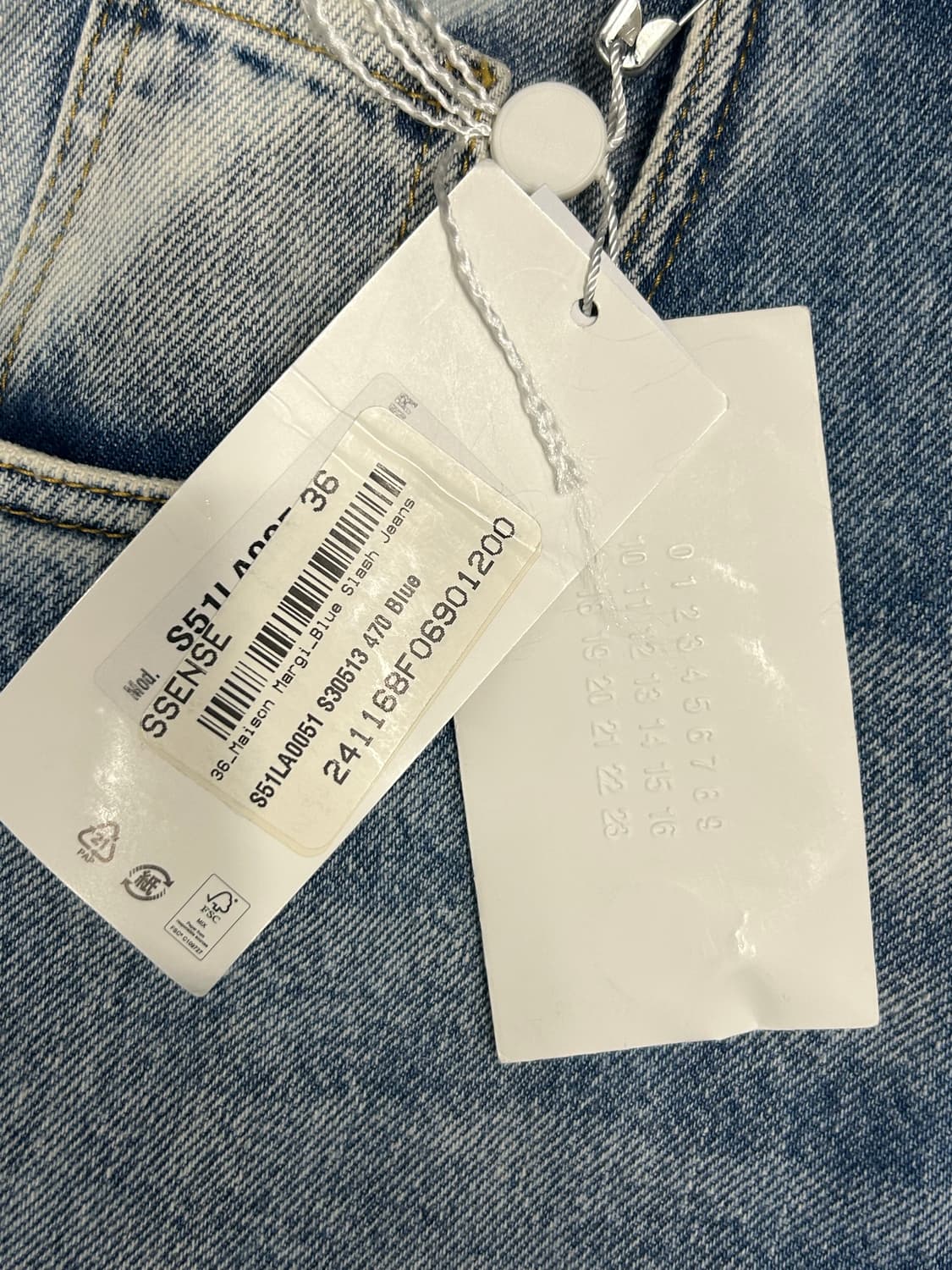메종마르지엘라 slesh jeans 36 상품이미지7