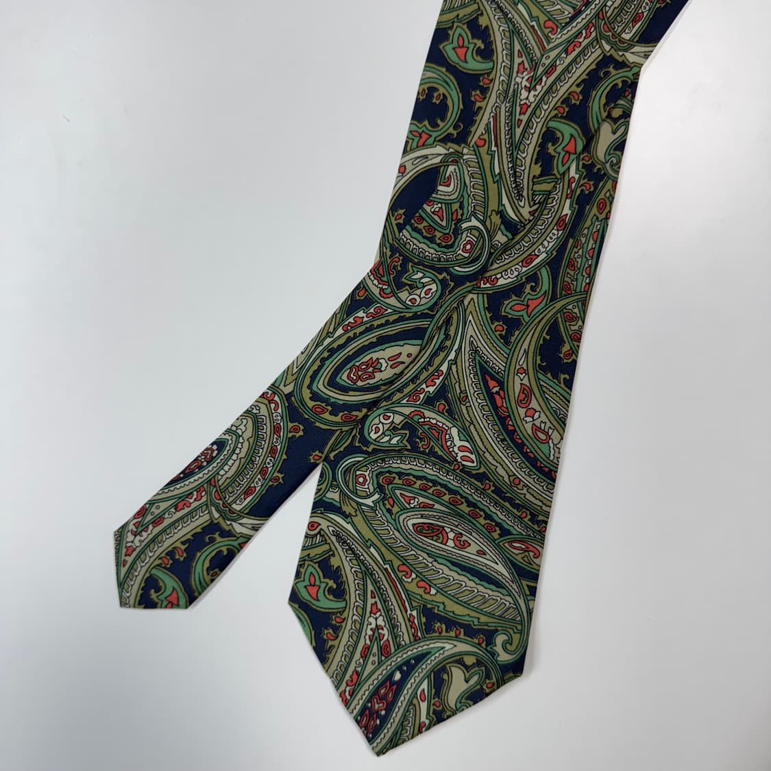 YSL 입생로랑  명품 정품 페이즐리 넥타이 상품이미지3