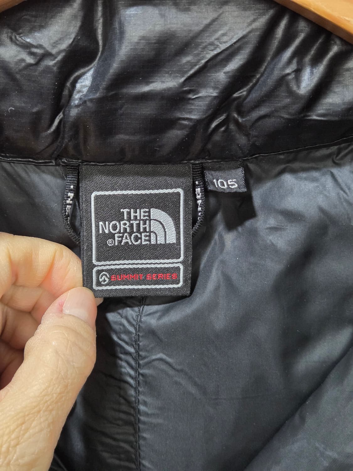 노스페이스 1211-5 써밋800 퍼텍스 구스다운 블랙 패딩 점퍼 105 상품이미지8