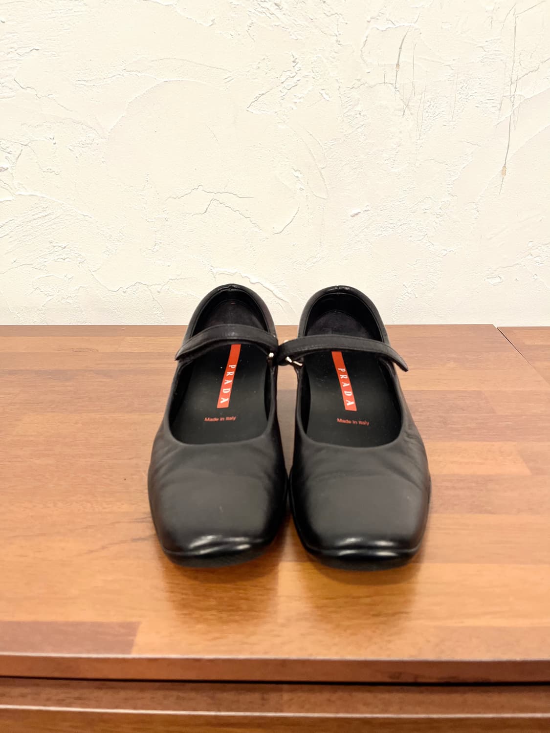 프라다 스포츠 레더 메리제인 플랫 상품이미지3