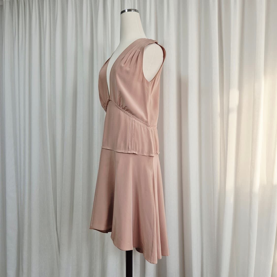 조셉 JOSEPH 실크100 언발란스 원피스 드레스 (4455) 상태최상 상품이미지3