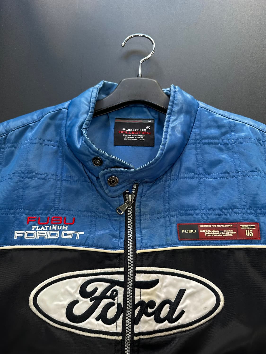 후부 플래티넘 포드 넥버클 레이싱 점퍼 상품이미지7