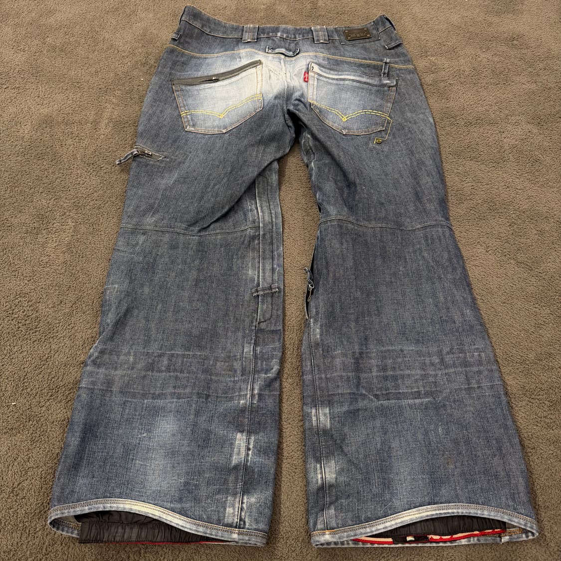 [정품/M] 리바이스 X 686 514 스키 보드 데님 팬츠 상품이미지3