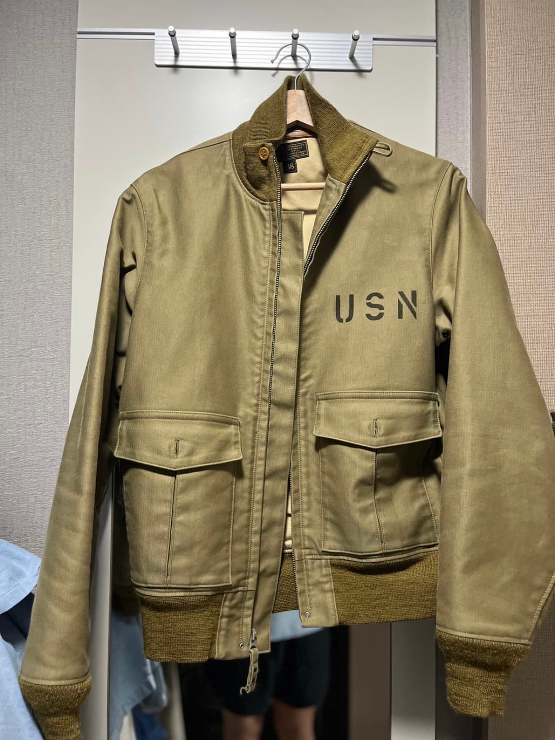 리얼맥코이 37j1 usn 자켓 상품이미지1