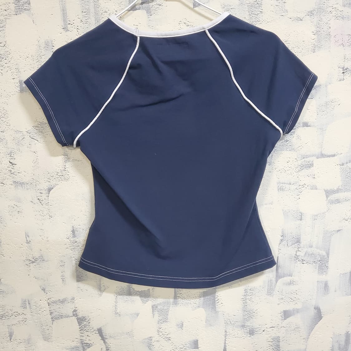 키르시 두들 체리 유넥 크롭 반팔  상품이미지2