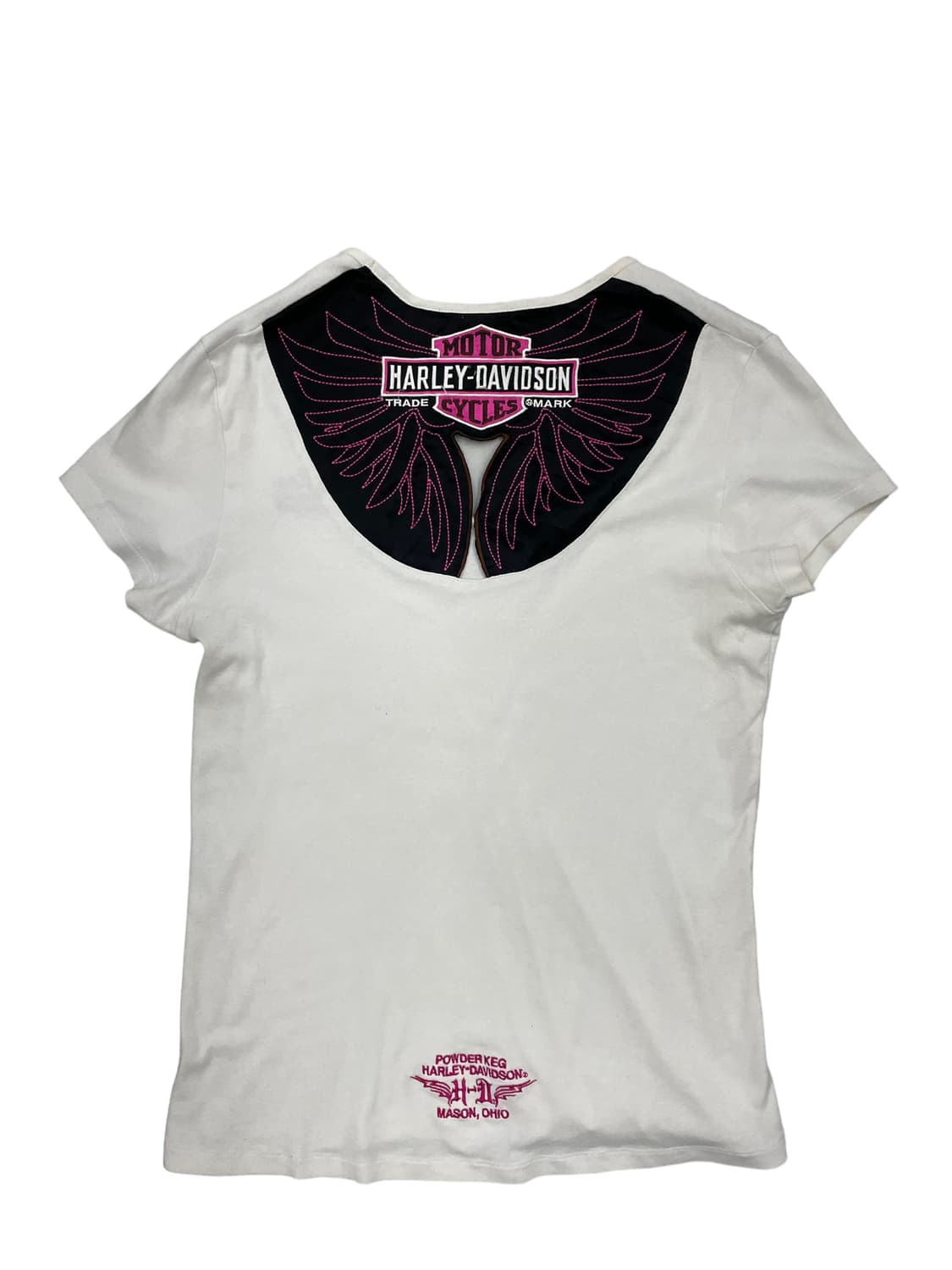 Pink back point top 상품이미지1