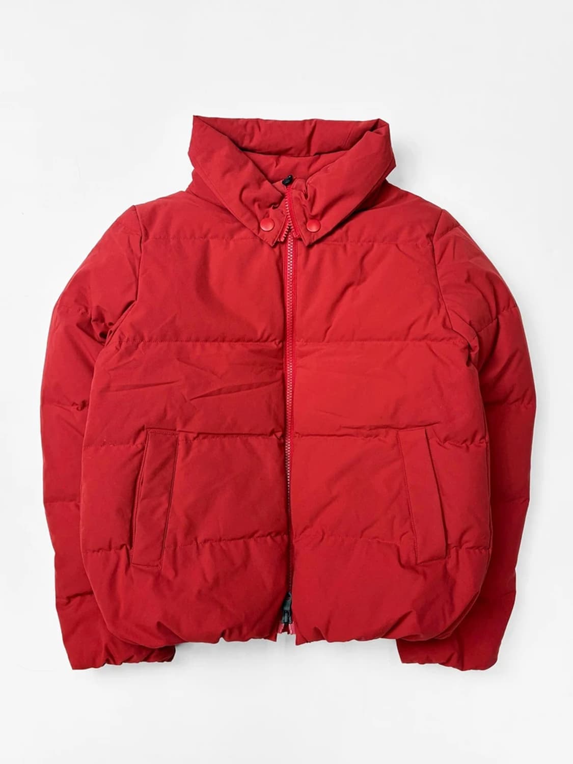 오니츠카타이거 크롭 덕다운 카라 패딩 PN5546 상품이미지1