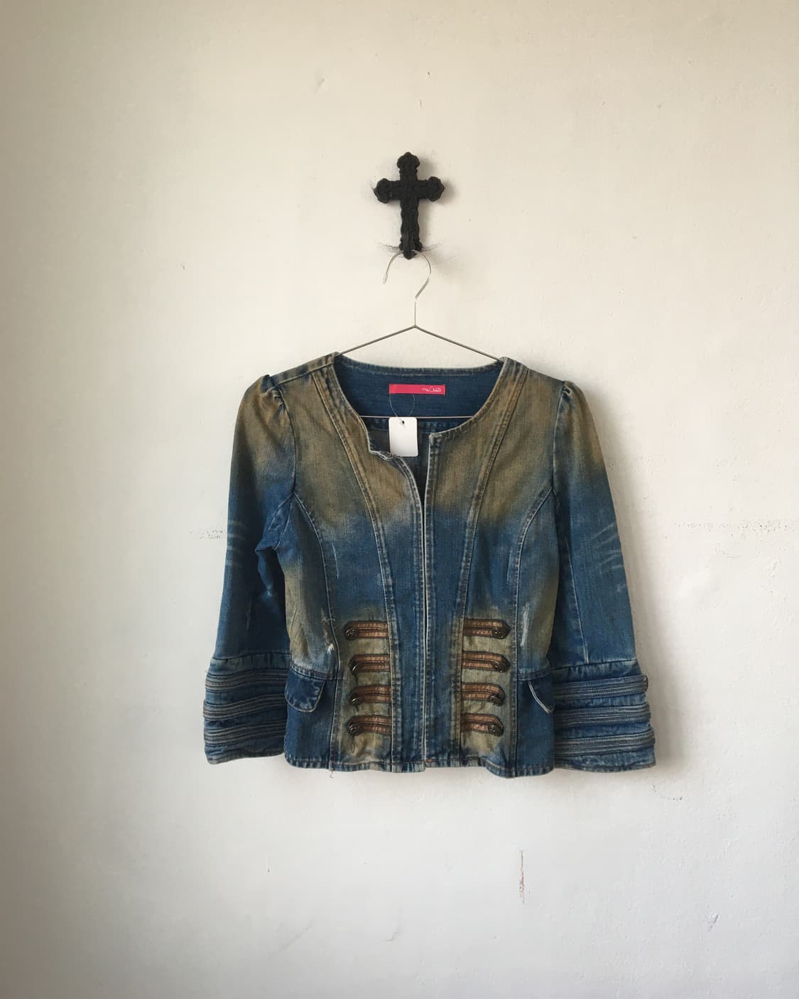 Double button denim jacket 상품이미지2
