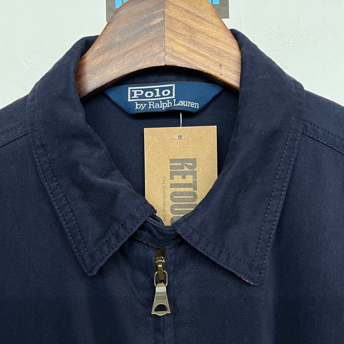 폴로 코튼 스윙탑 자켓 상품이미지2