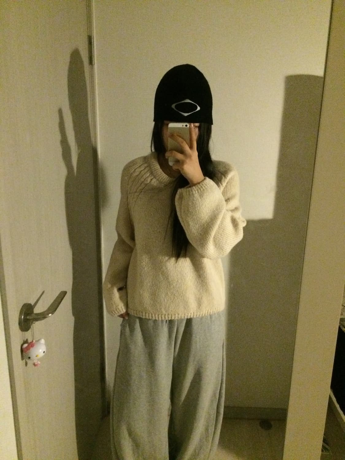 빈티지 아이보리 니트 상품이미지1