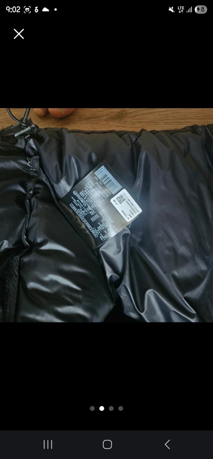 노스페이스 프로젝트 다운 L 블랙 상품이미지2