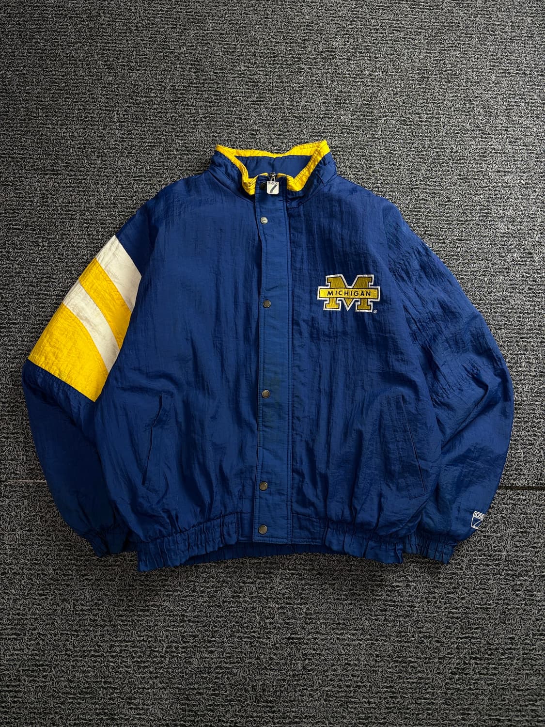 LOGO SEVEN USA 오리지날 미시건 컬리지 바시티 점퍼 1617 상품이미지2