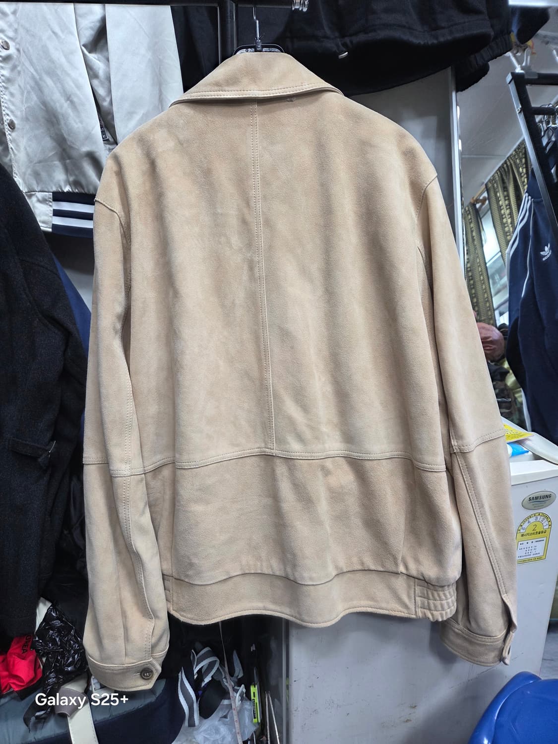 타임   양가죽   스웨아드   자켓 상품이미지3