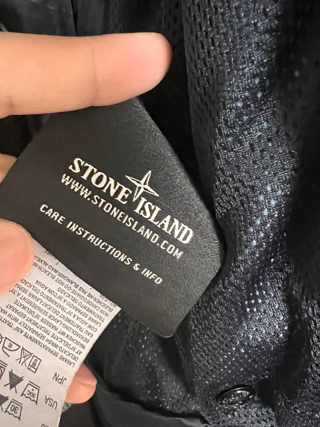 스톤아일랜드 멤브라나 TC 바람막이 L 상품이미지6