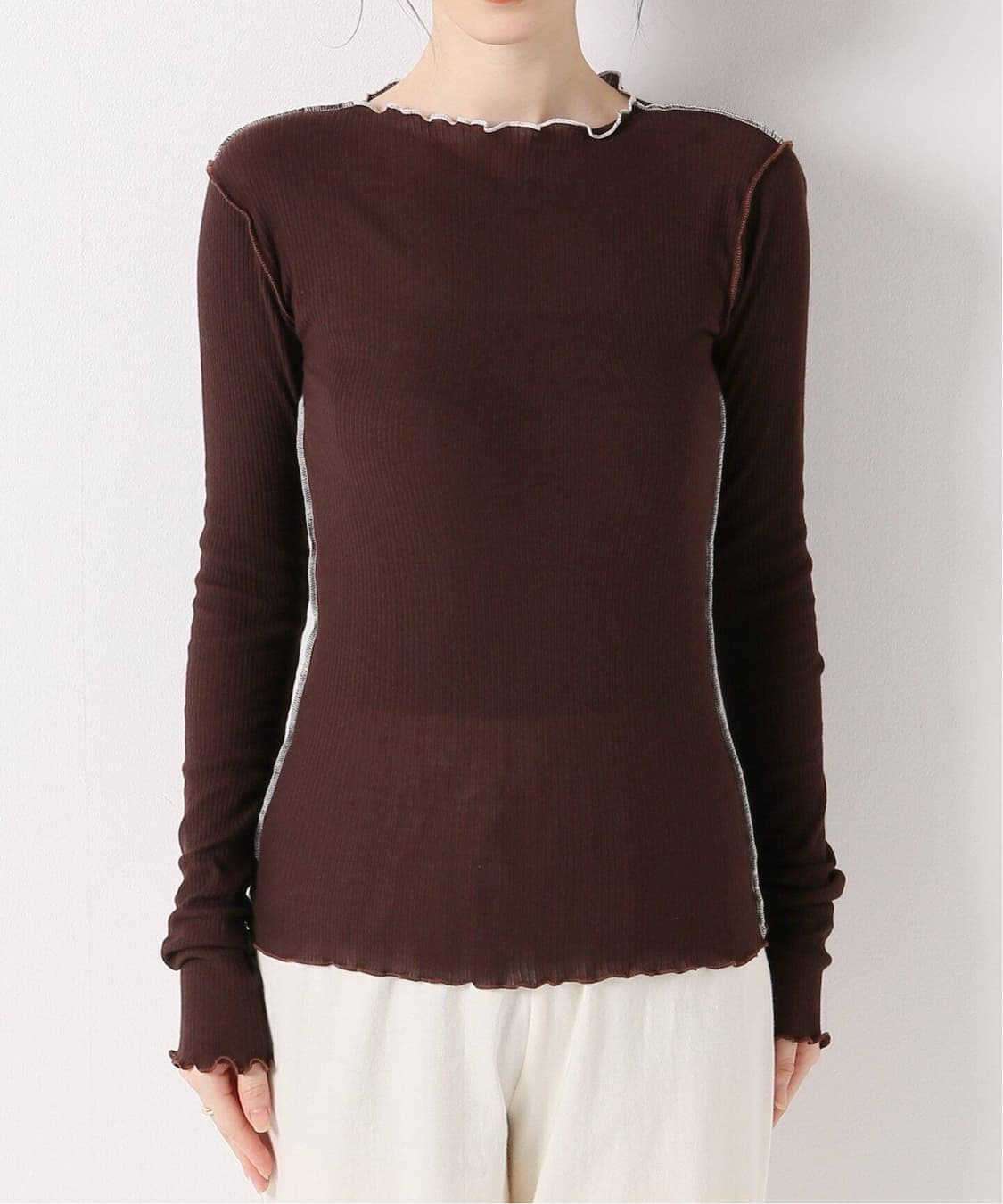 Baserange Vein M Brown 베이스레인지 롱슬리브 베인 상품이미지1