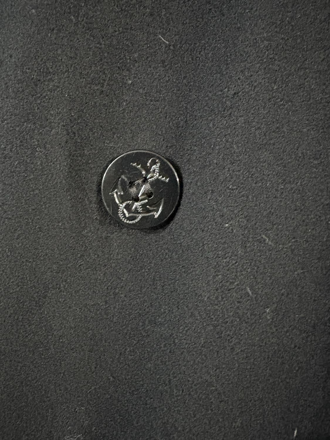 90's USN 6 Button Pea overcoat. 상품이미지4