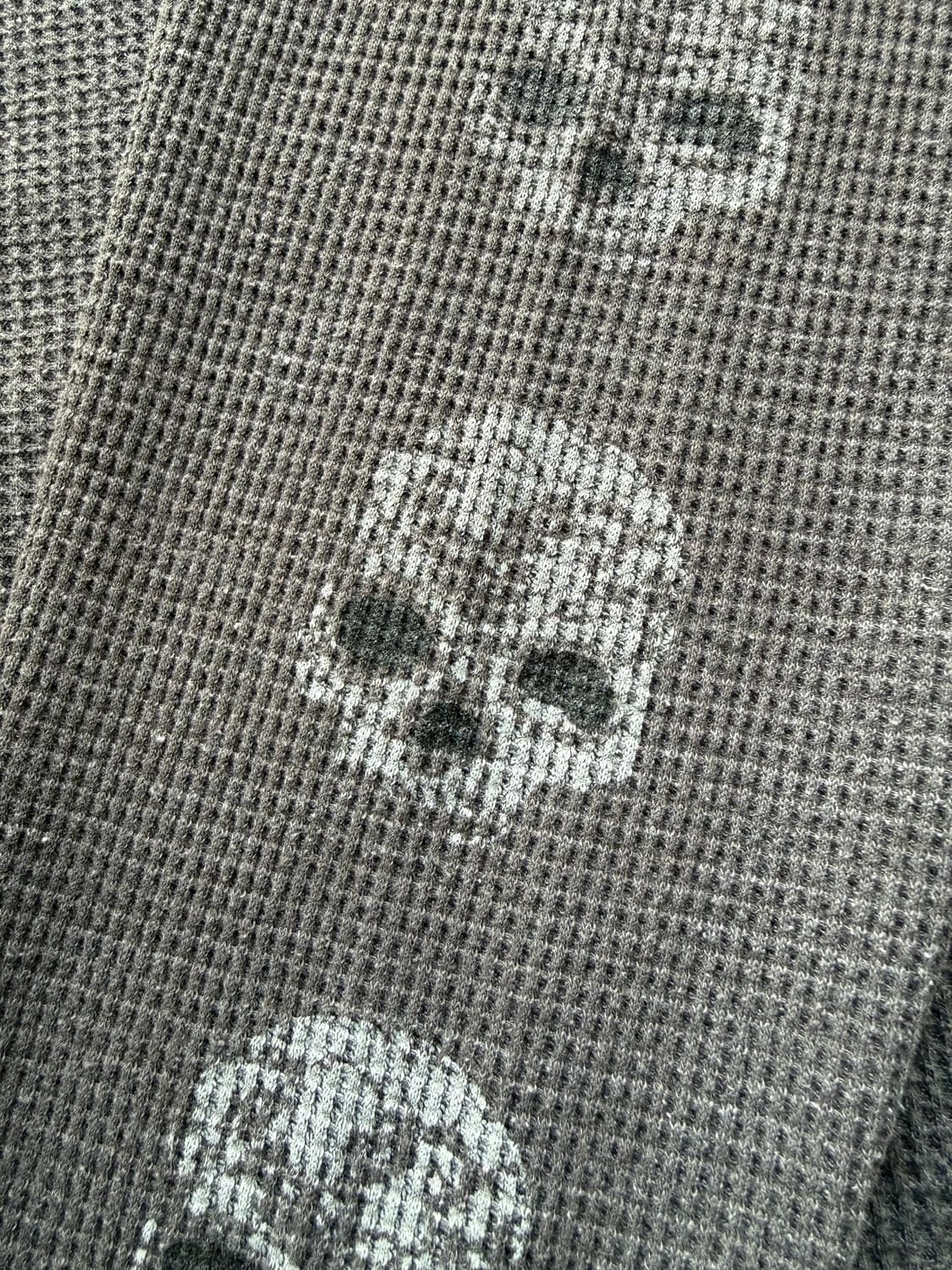 No Fear 90s 노피어 아이언크로스 스컬 써멀 롱슬리브 티셔츠 상품이미지6