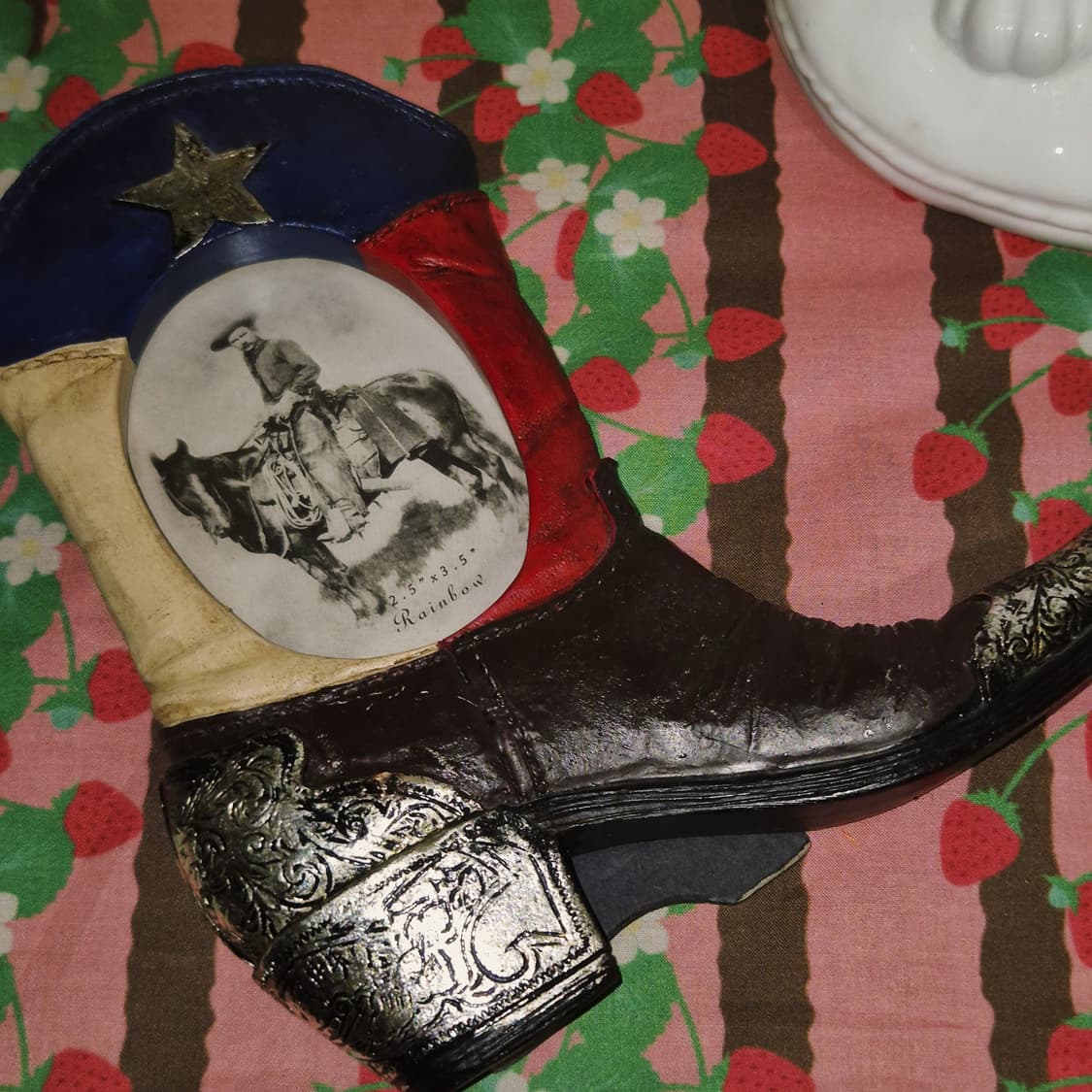 00s 미국 텍사스 웨스턴 부츠 스탠드 액자 상품이미지8