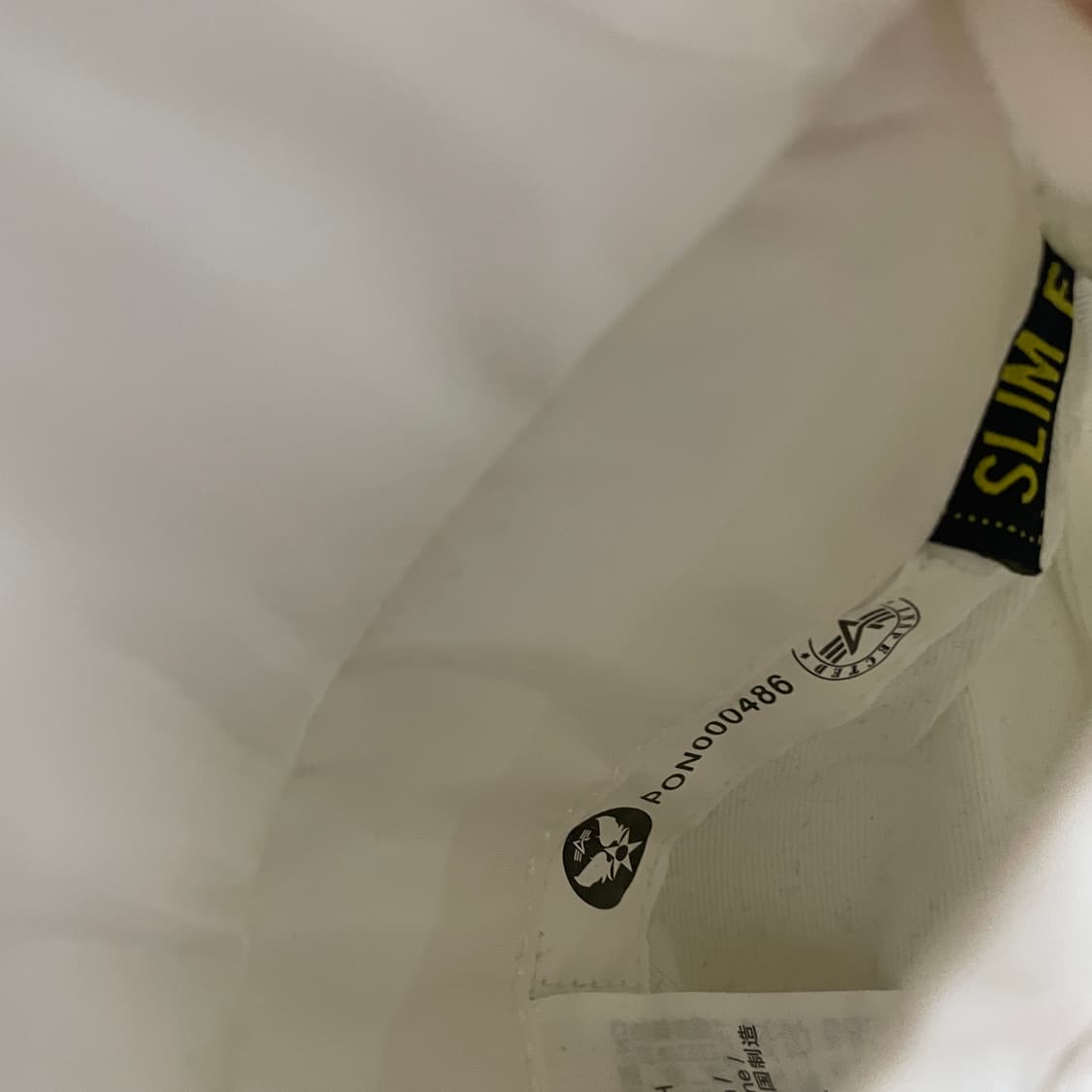 [xs] 알파인더스트리 ma-1 슬림핏 화이트 리버시블 숏항공점퍼 상품이미지7