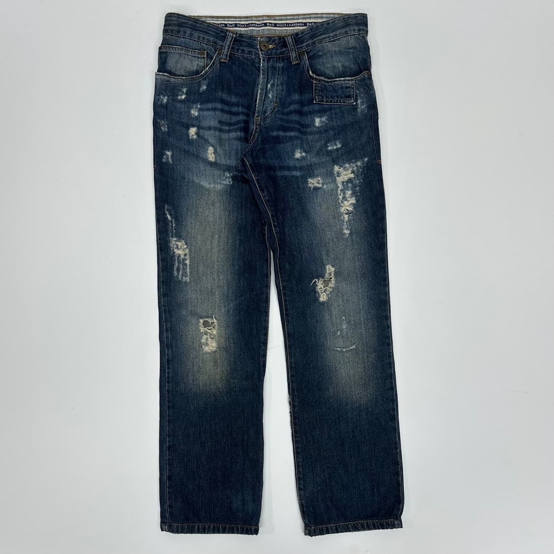 D&G disrtressed denim pants 상품이미지4