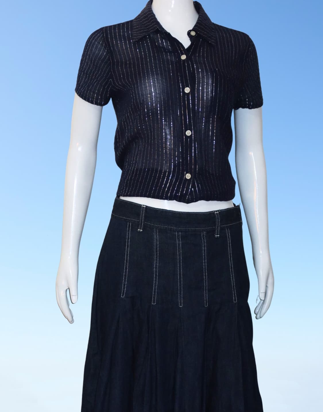 Silver Trace Blouse 상품이미지5