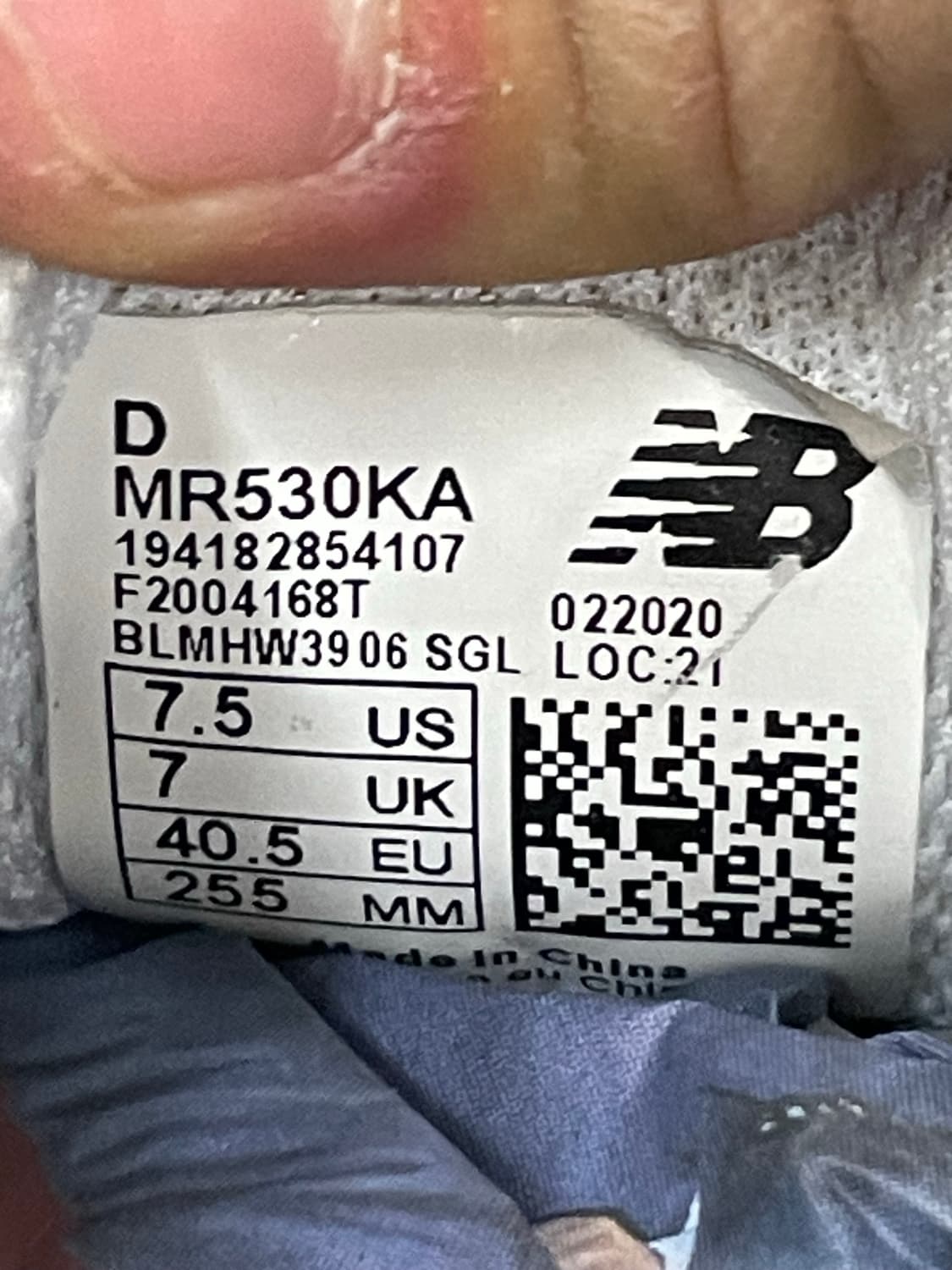 뉴발란스 530 스틸 그레이 255  (gr-4275) 상품이미지9