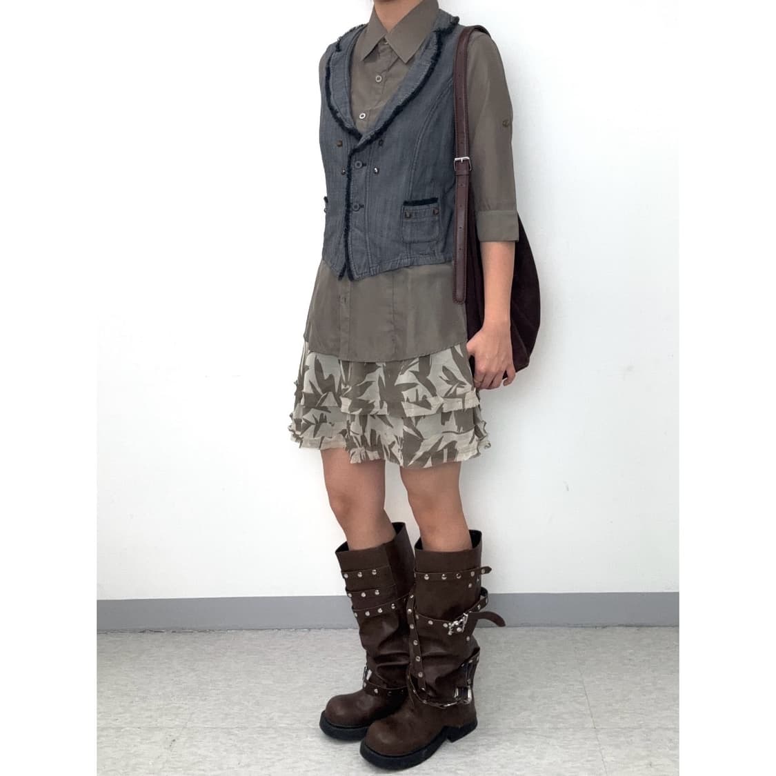 빈티지 그레이 베스트 상품이미지3