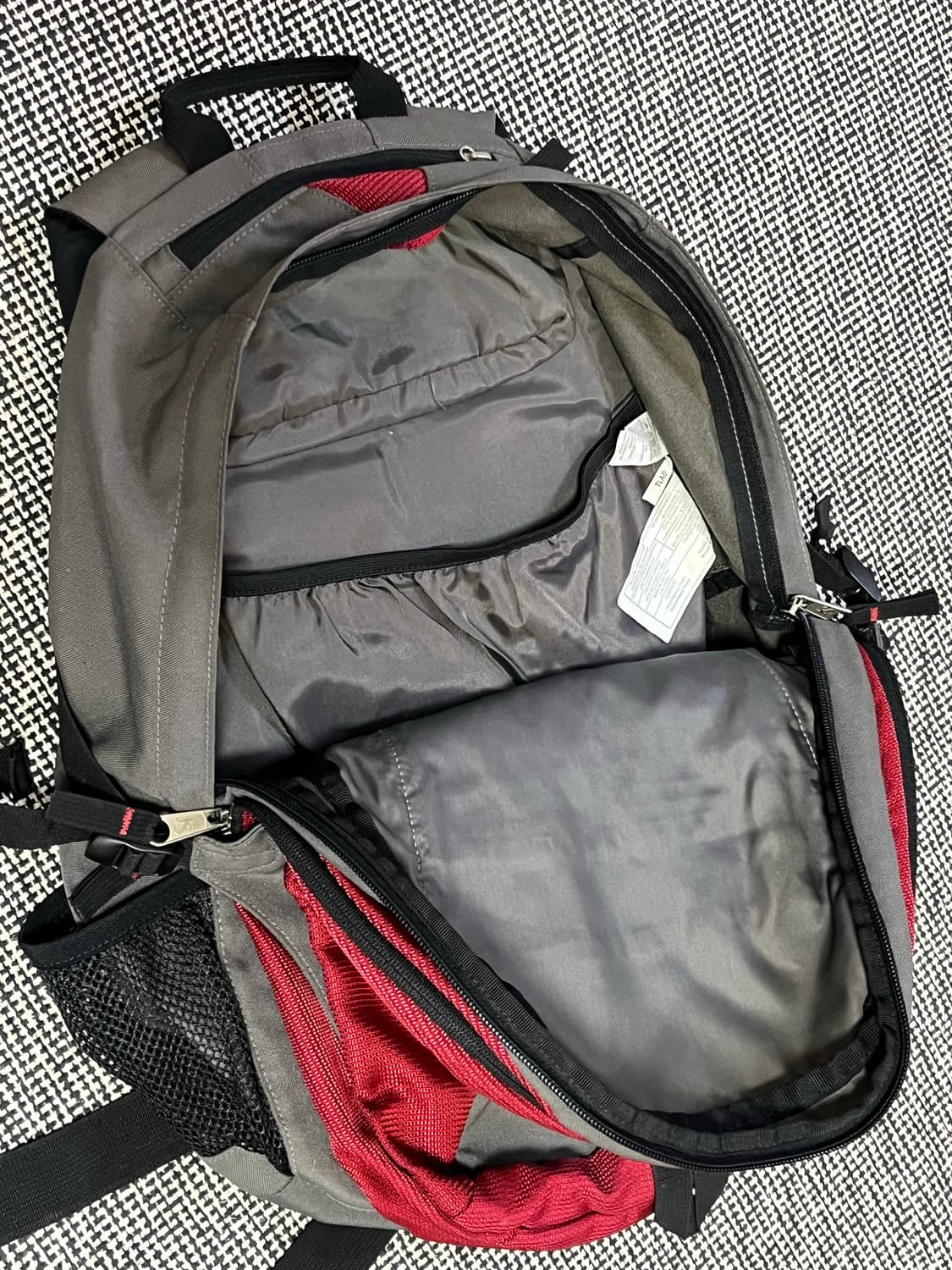 빈티지 잔스포츠 레드 올드 모델 백팩 배낭 가방 상품이미지3