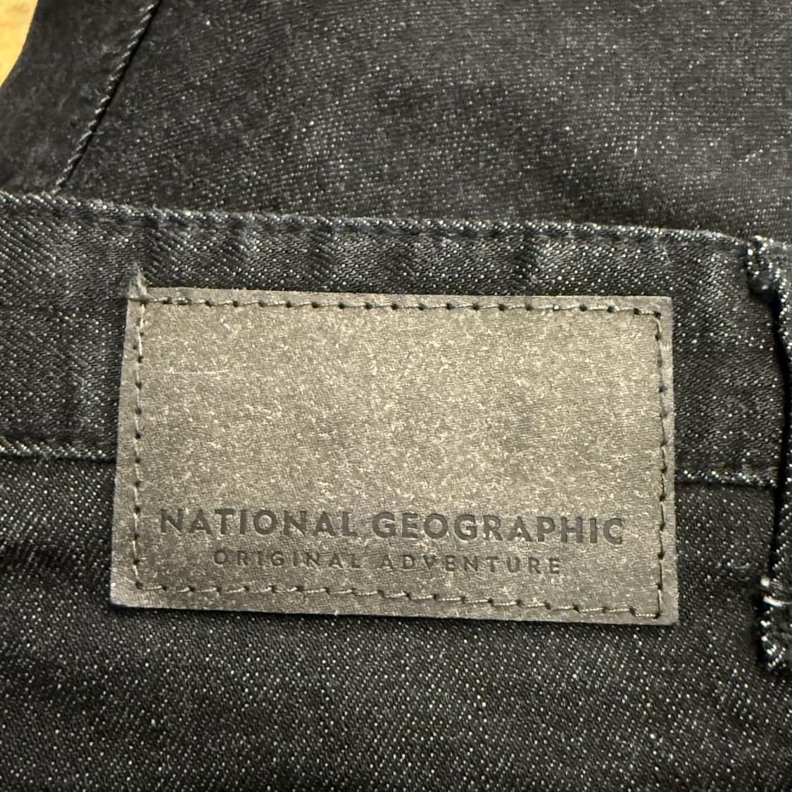 [정품/86] 내셔널지오그래픽 블랙 데님 바지 b17 상품이미지5