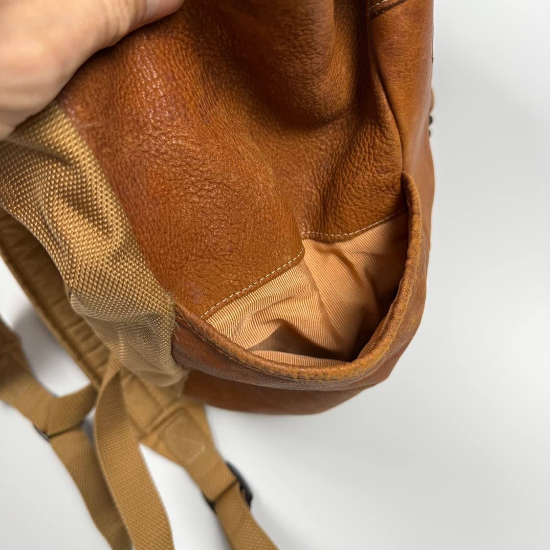 요시다포터 캐스터 투웨이 가죽 백팩 상품이미지6