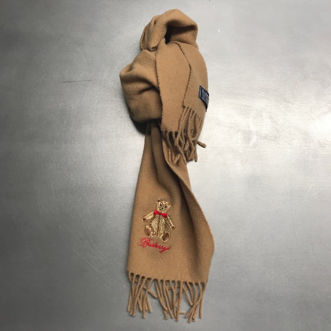 버버리 정품 램스울 베어 머플러 베이지  상품이미지1