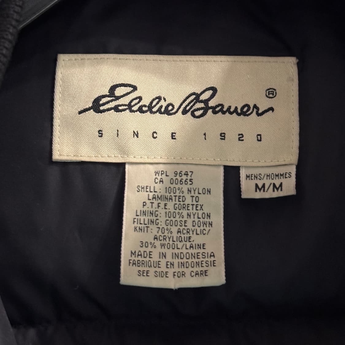 [100] 에디바우어 릿지라인 고어텍스 구스다운 M 상품이미지6