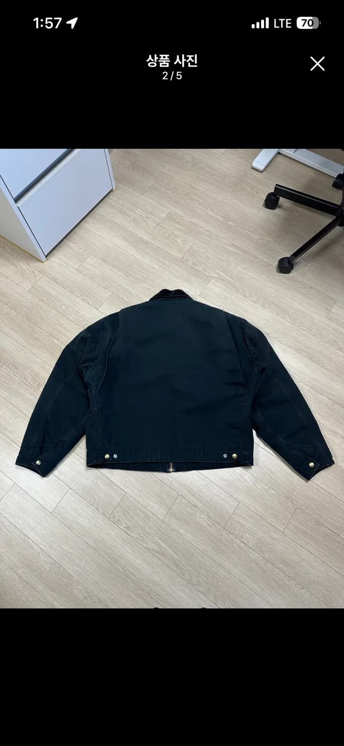 칼하트 j01 blk 디트로이트 44사이즈 상품이미지2