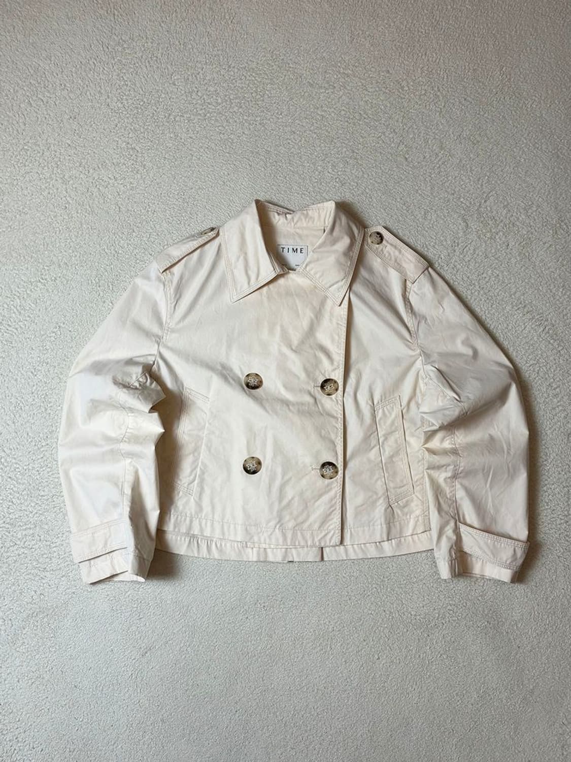 타임 TIME 22ss 메인백 인버티드 크롭 자켓 PN7556 상품이미지1