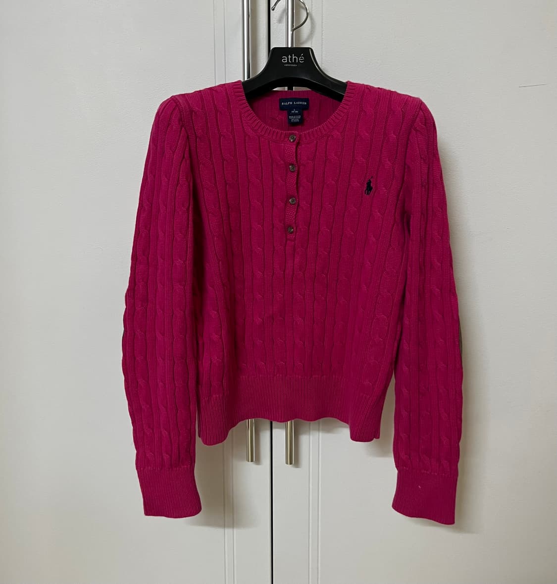 폴로 랄프로렌 걸즈 케이블 니트 상품이미지1