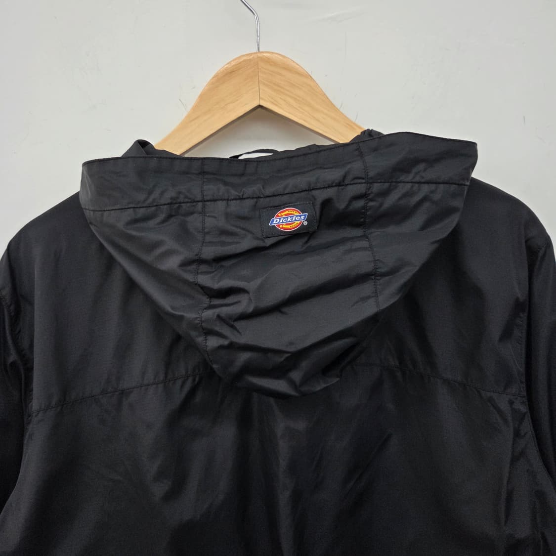 디키즈 블랙 후드 바람막이 자켓 남L 상품이미지9