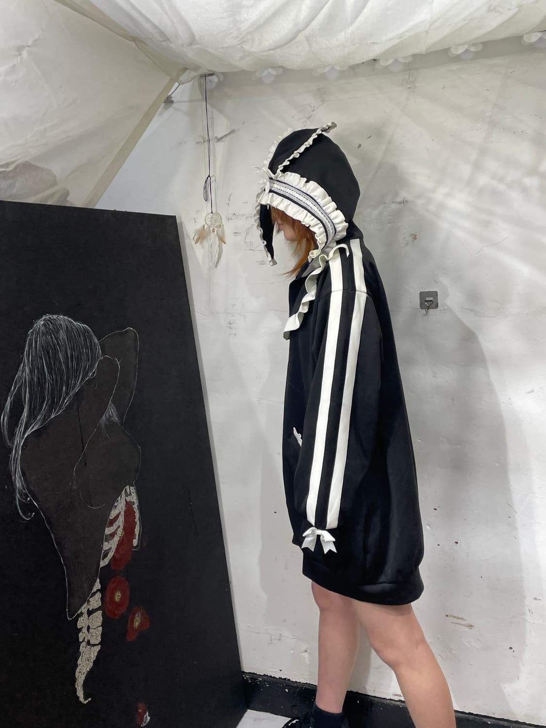 Dear my kiko 양산형 지뢰계 바니 토끼 맨헤라 져지  상품이미지4