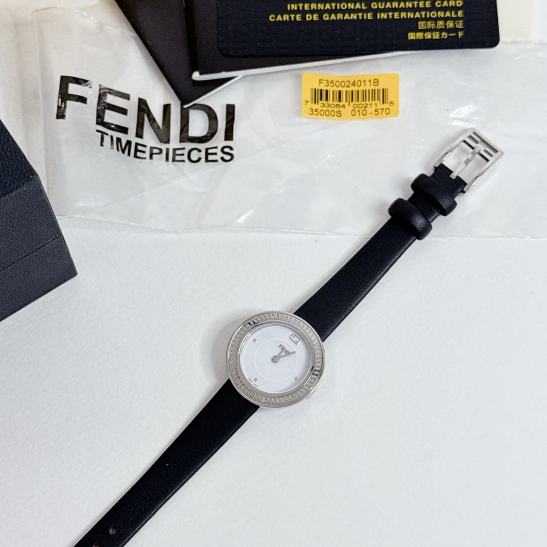 FENDI 펜디 마이웨이 실버 스틸 라운드 손목시계 (공효진 시계) 상품이미지1