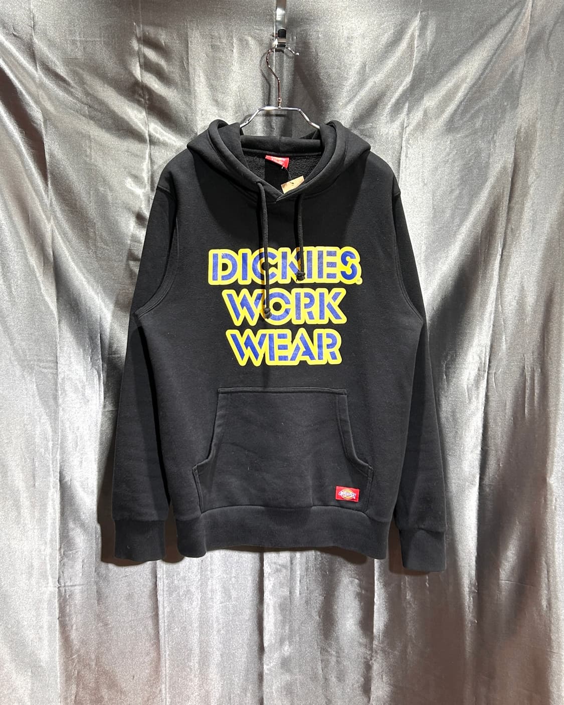 M 디키즈 워크웨어 빅로고 블랙 후드티 상품이미지2