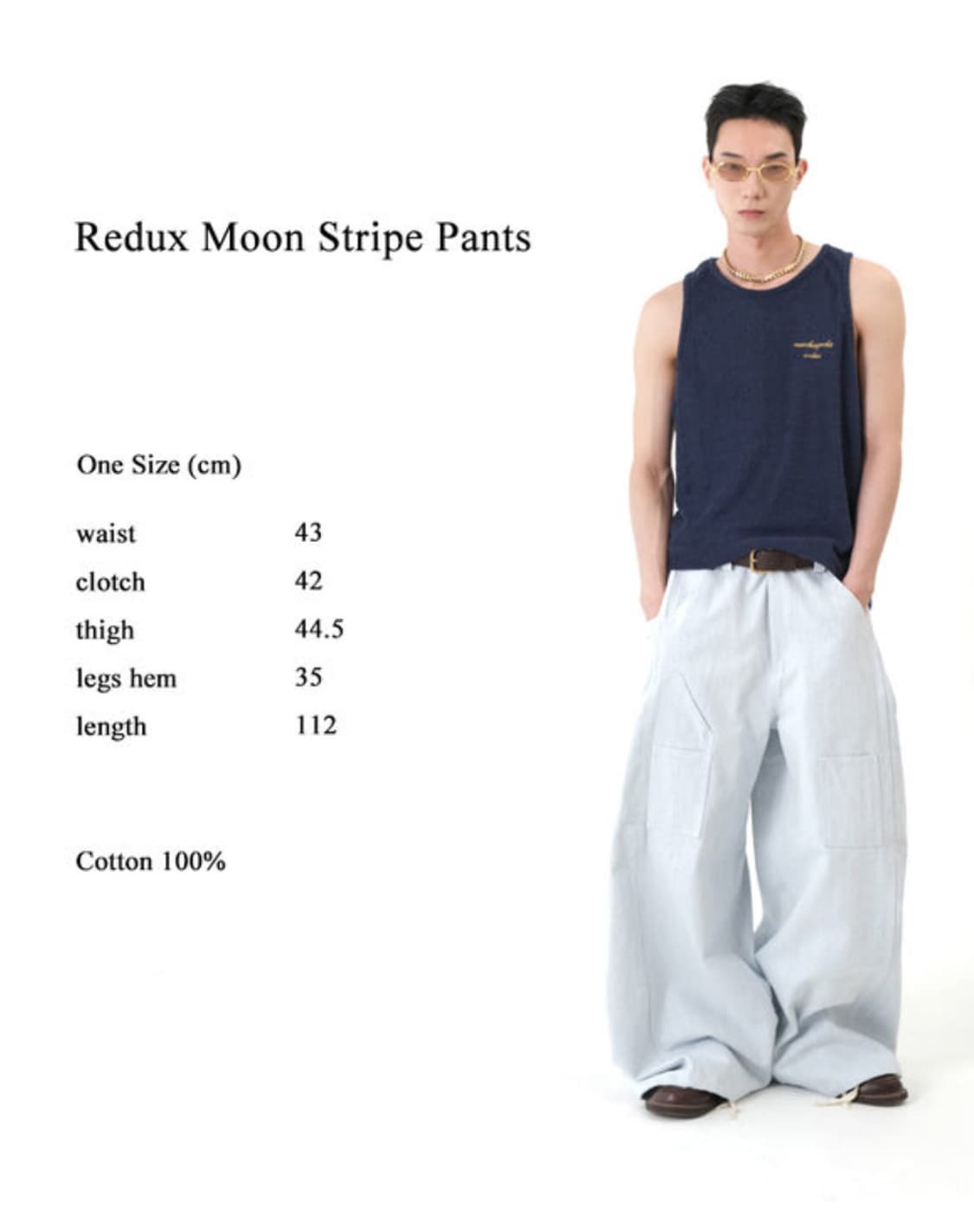 OS) 뉴치프시크DP Redux moon denim pants 상품이미지4