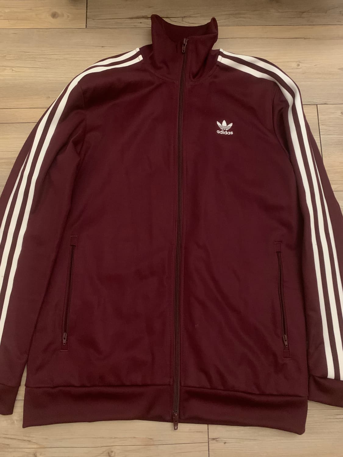 아디다스 버건디 져지(XL) + 팬츠 (L) 상품이미지2