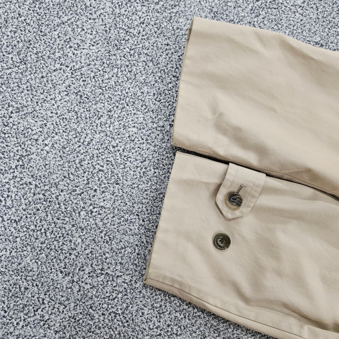 [실측확인] 일본 빈티지 발마칸 싱글 트렌치 코트 1106JM1 상품이미지4