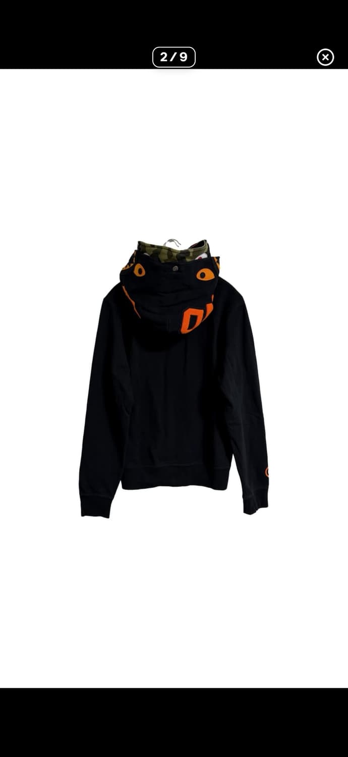 베이프 UNDEFEATED 콜라보 샤크후드 상품이미지2