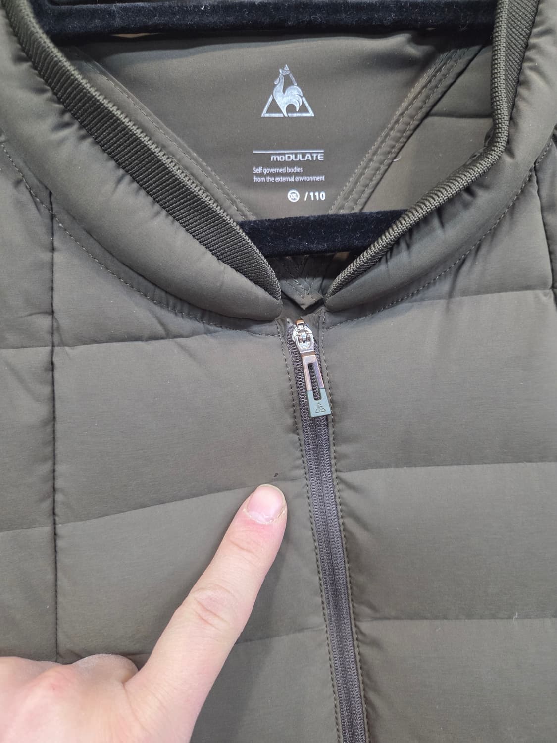 르꼬끄 구스다운 경량패딩 105 상품이미지6