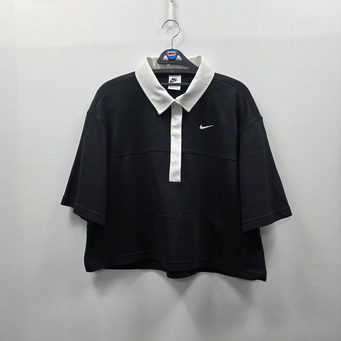0141  나이키 여성 오버사이즈 반팔 폴로 탑 상품이미지1